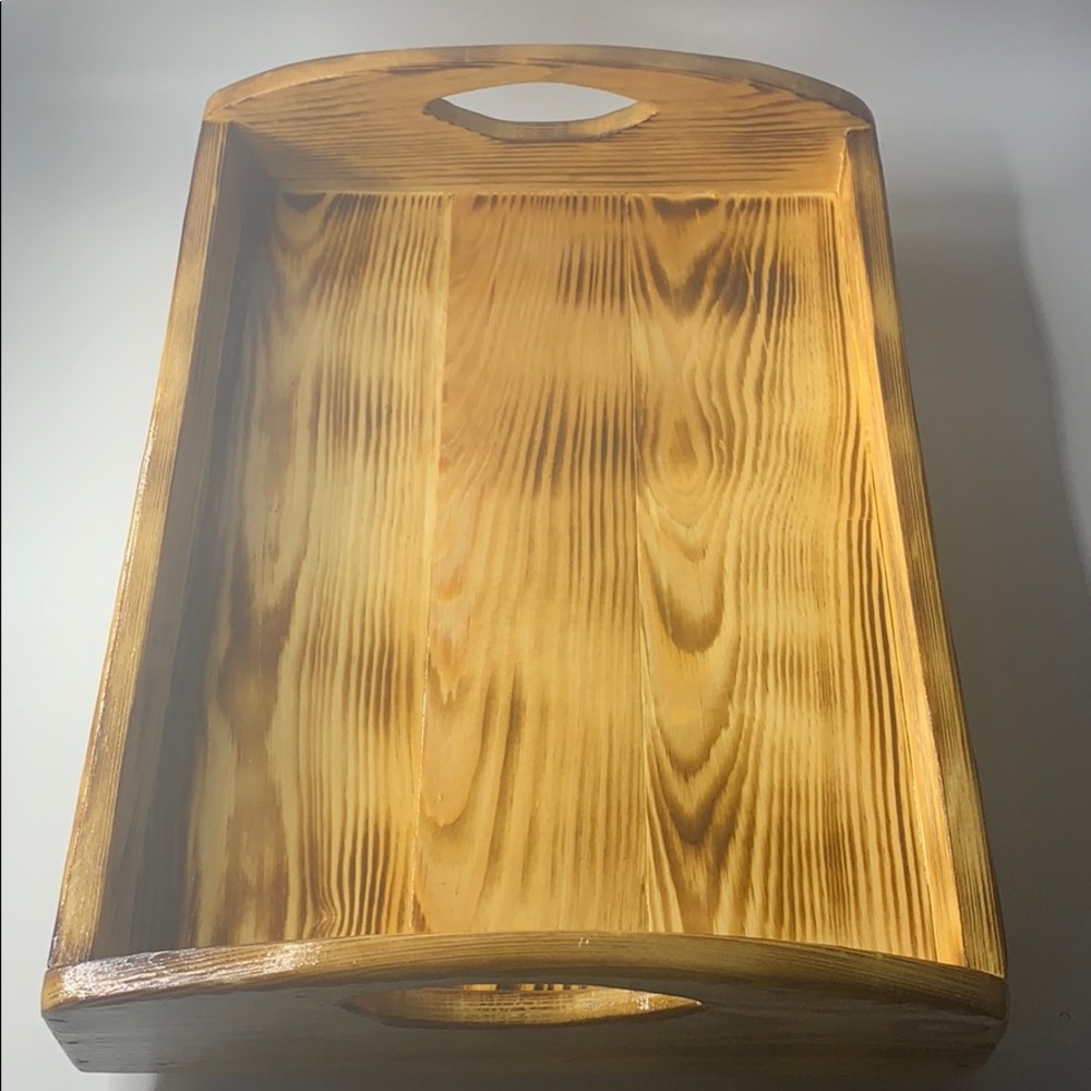 Hand crafted breakfast tray